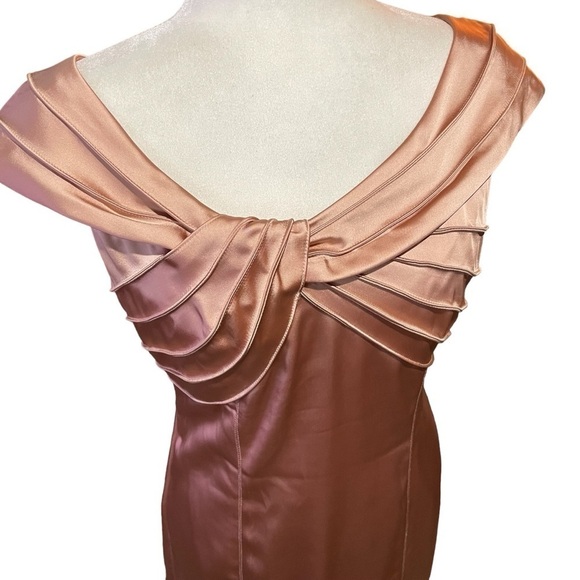 JONES NEW YORK blush pink twist dress Size 8 - Picture 15 of 16